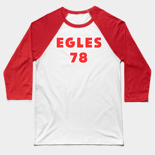 eagles 78 Baseball T-Shirt by Animals Project